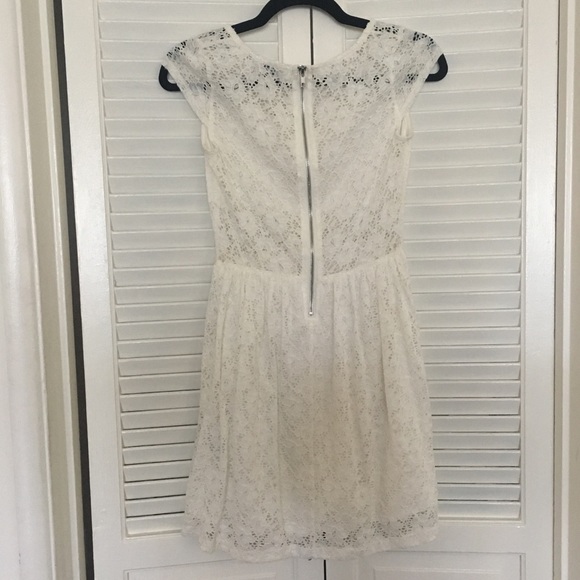 Bailey Blue White Lace Dress - Picture 2 of 4